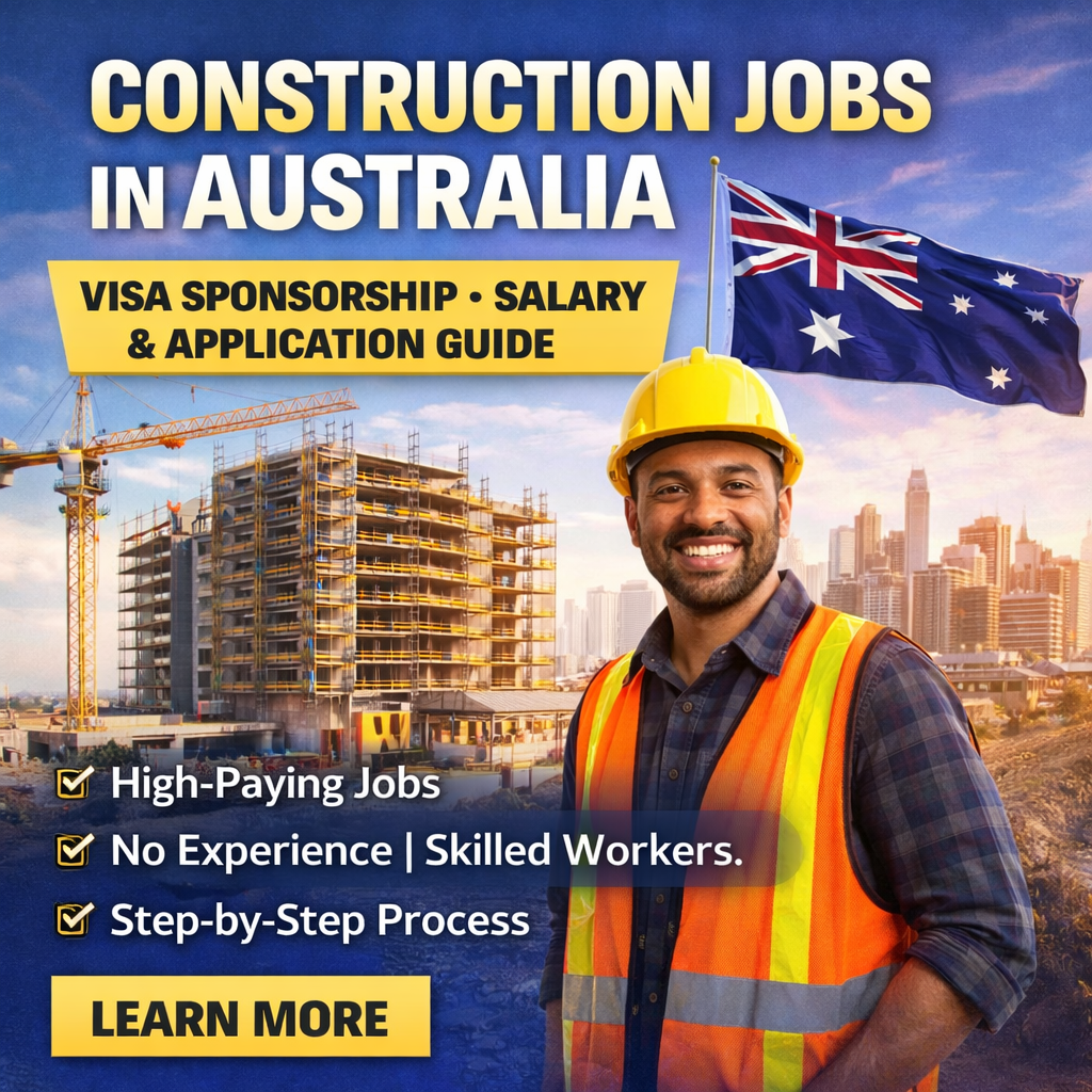Construction Jobs in Australia